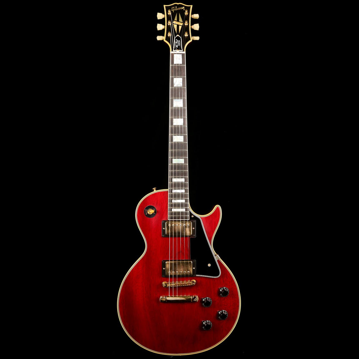 Gibson Custom Shop 1957 Les Paul Custom Reissue VOS Faded Cherry