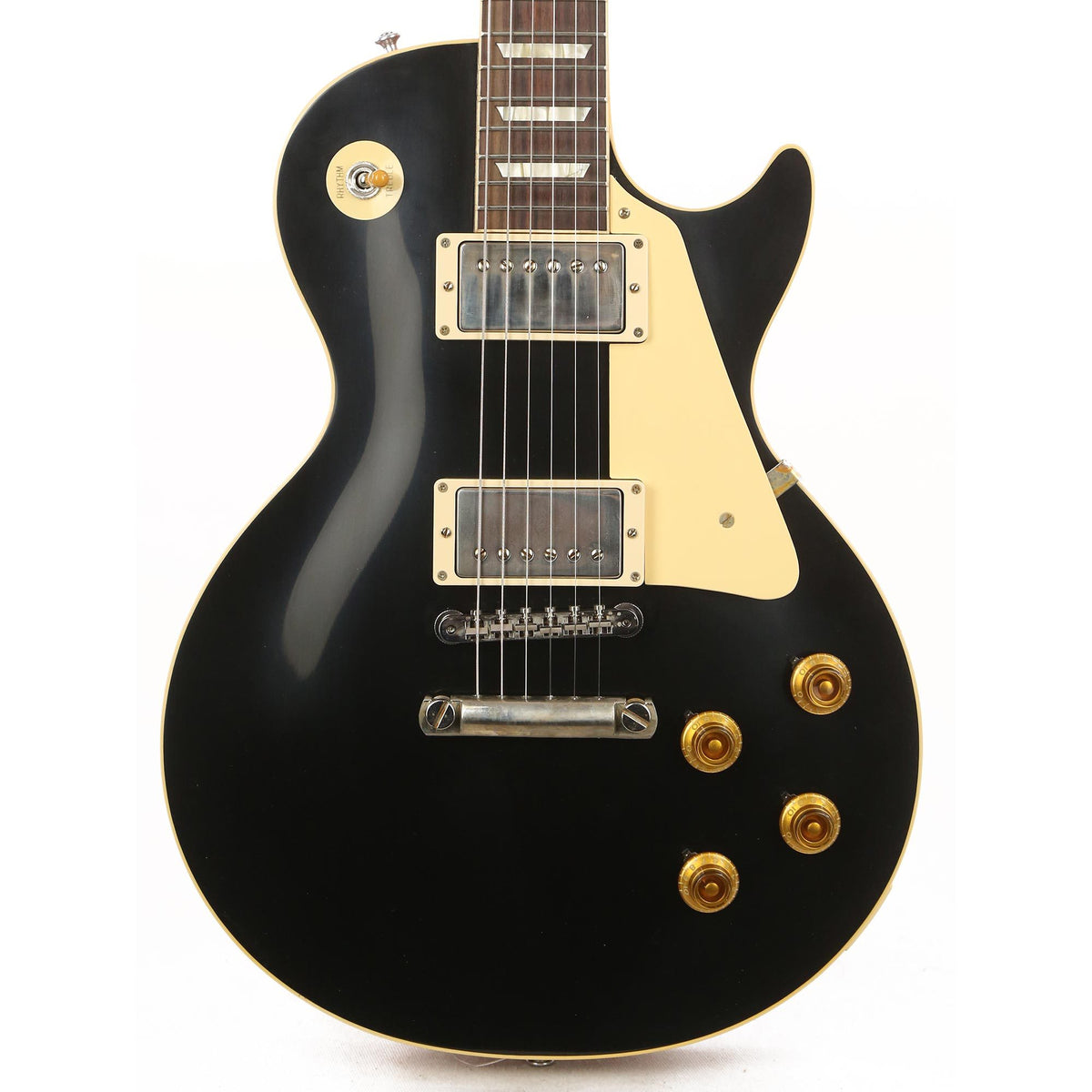 Gibson Custom Shop 1957 Les Paul Reissue Ebony Top Natural Back VOS Made 2 Measure — 1