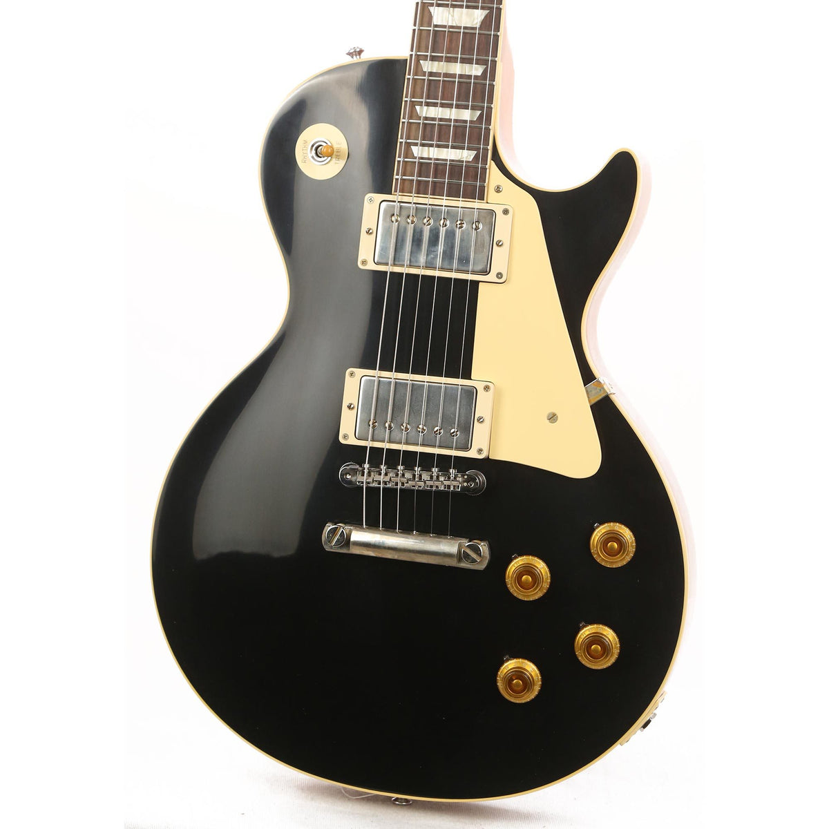 Gibson Custom Shop 1957 Les Paul Reissue Ebony Top Natural Back VOS Made 2 Measure — 6