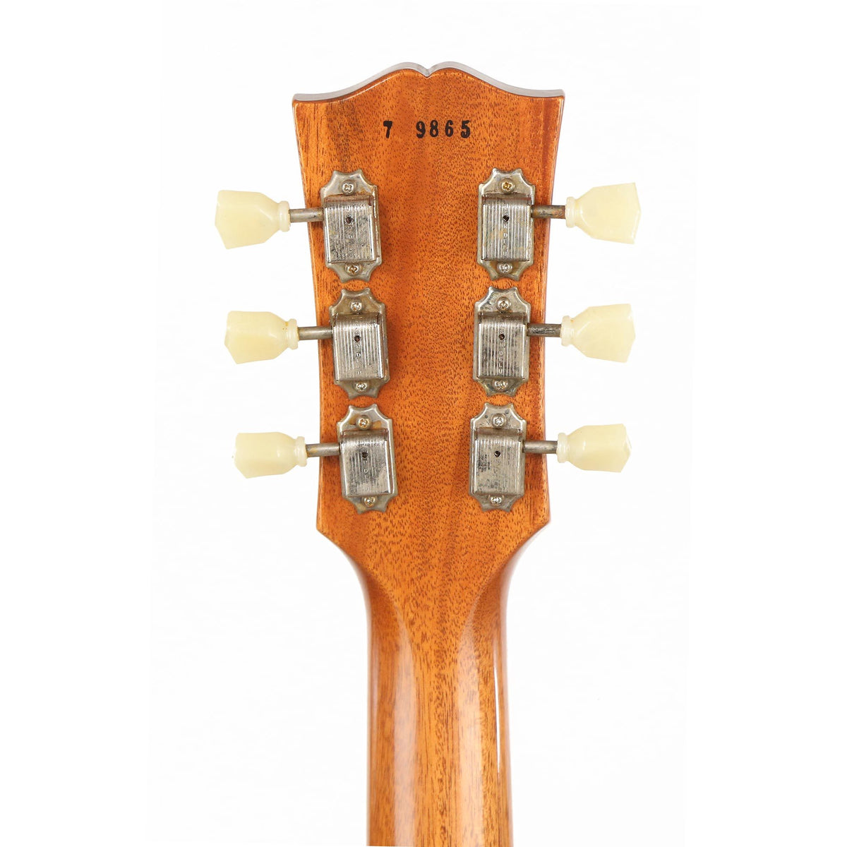 Gibson Custom Shop '57 Les Paul Reissue Ebony Top Natural Back VOS Made 2 Measure 2019 — 5