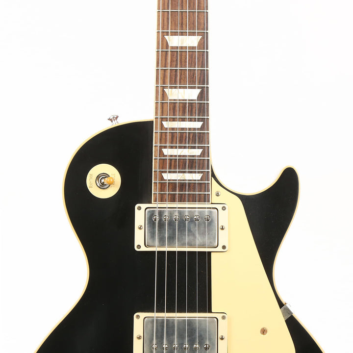 Gibson Custom Shop '57 Les Paul Reissue Ebony Top Natural Back VOS Made 2 Measure 2019