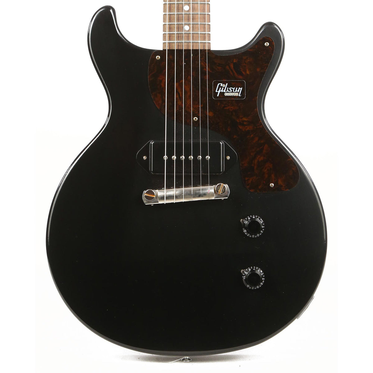 Gibson Custom Shop 1958 Les Paul Junior Double Cut Reissue VOS Ebony — 1