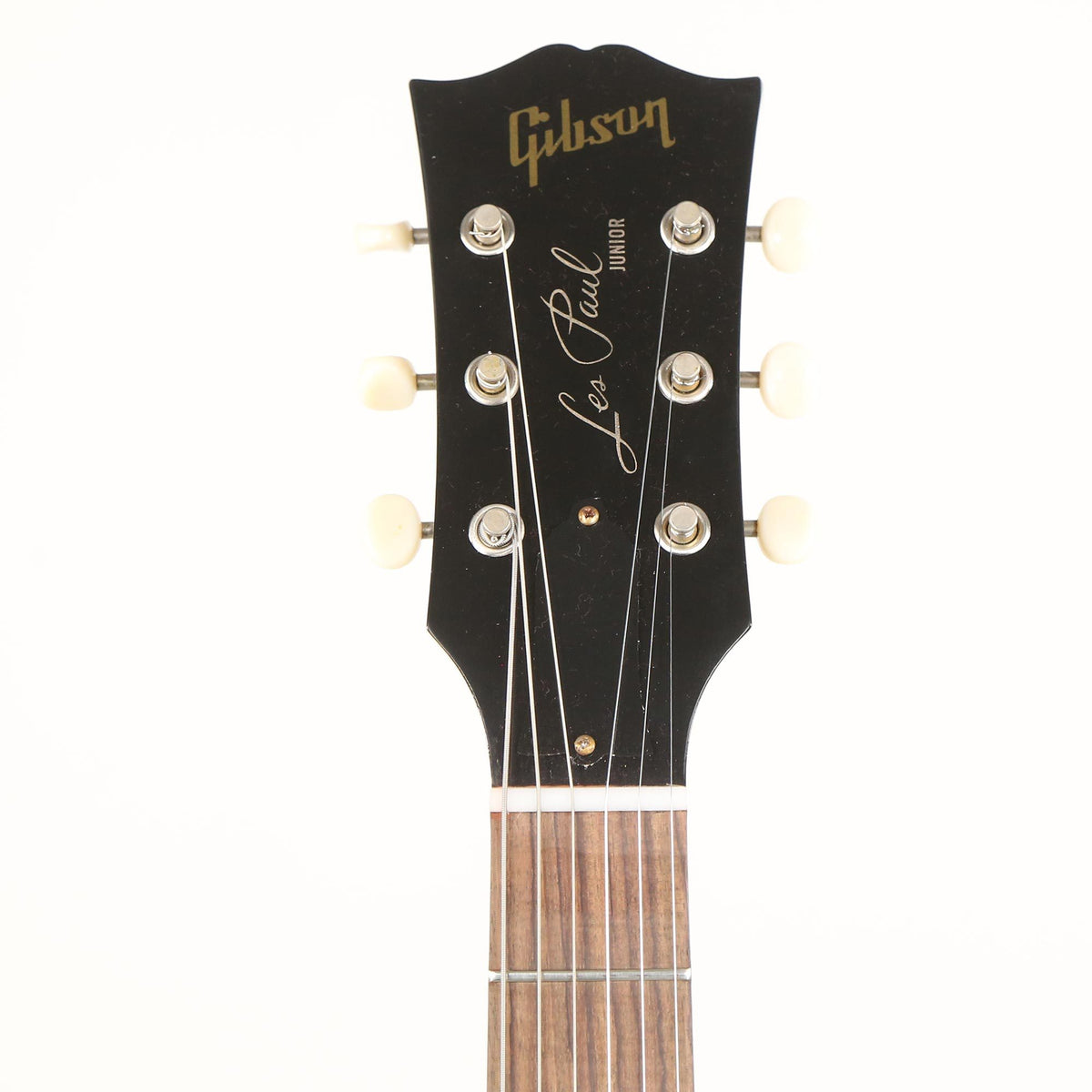 Gibson Custom Shop 1958 Les Paul Junior Double Cut Reissue VOS Ebony — 4