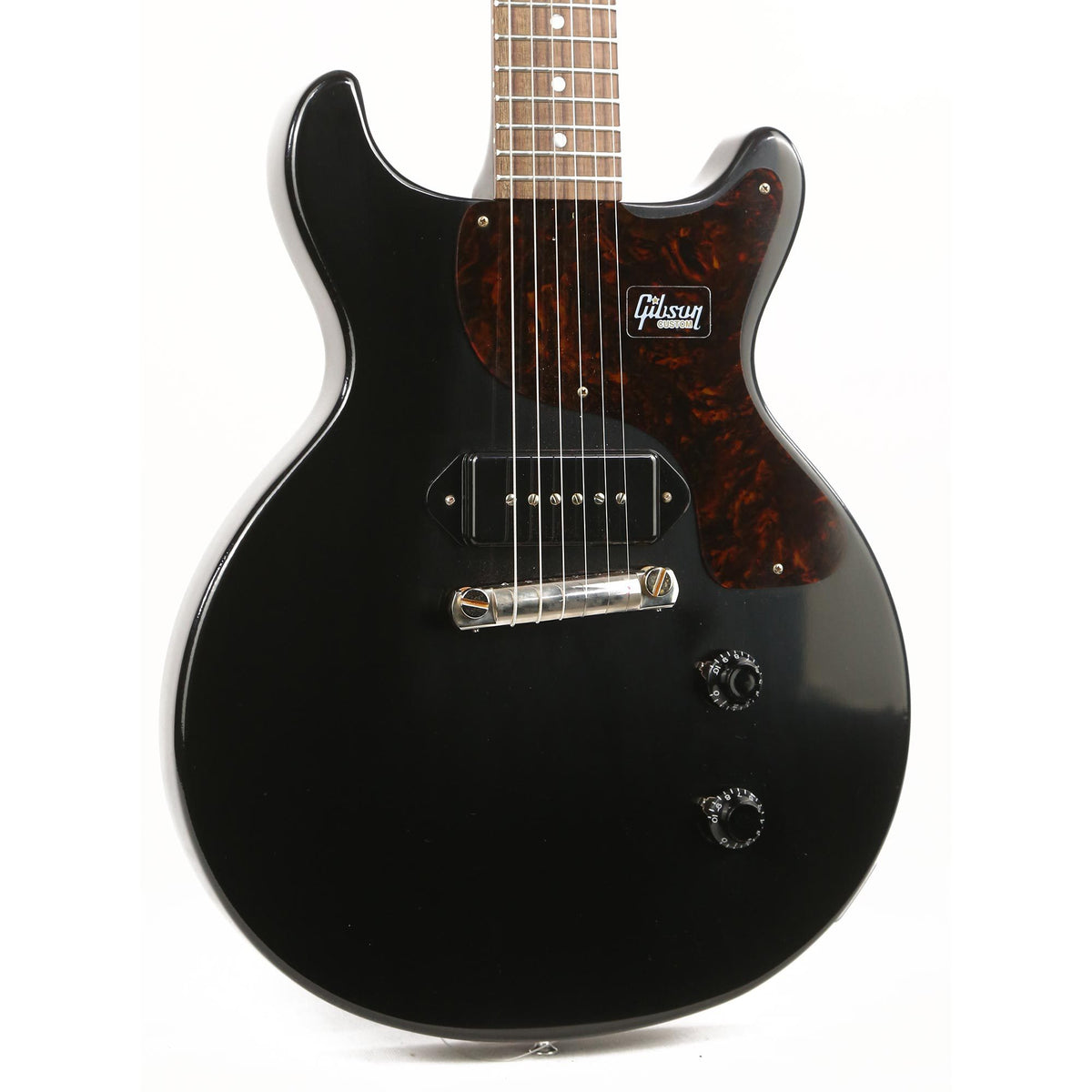 Gibson Custom Shop 1958 Les Paul Junior Double Cut Reissue VOS Ebony — 6