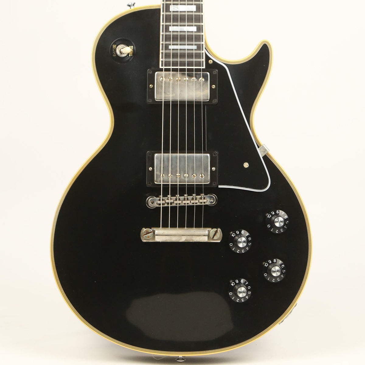 Gibson Custom Shop '68 Les Paul Custom Reissue VOS Ebony Made 2 Measure — 1