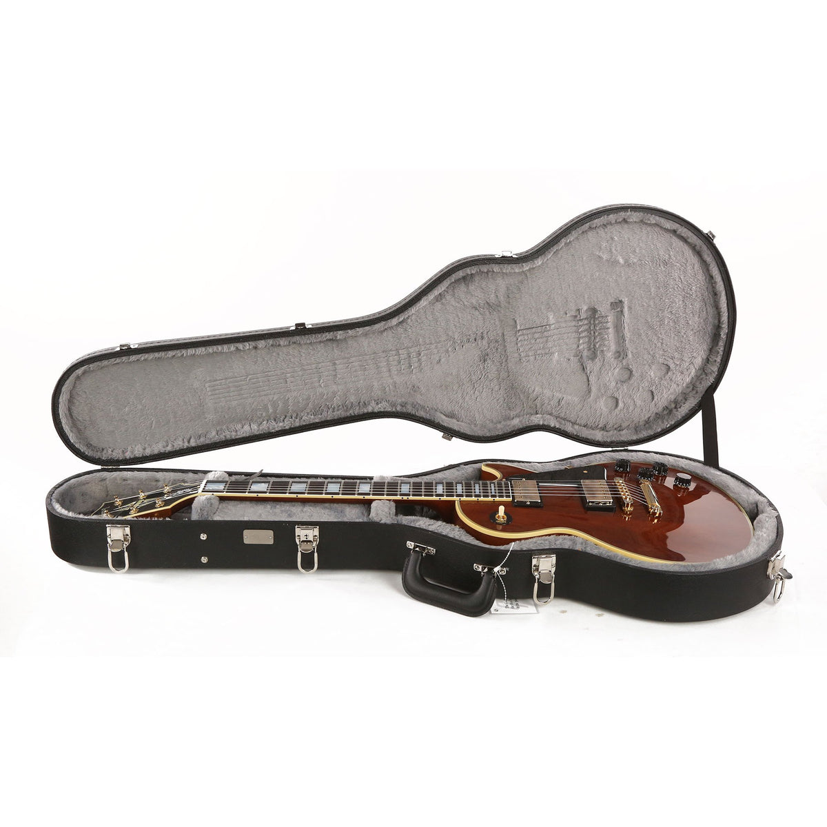 Gibson Custom Shop Les Paul Custom Mahogany Top Walnut Stain Made 2 Measure 2020 — 8