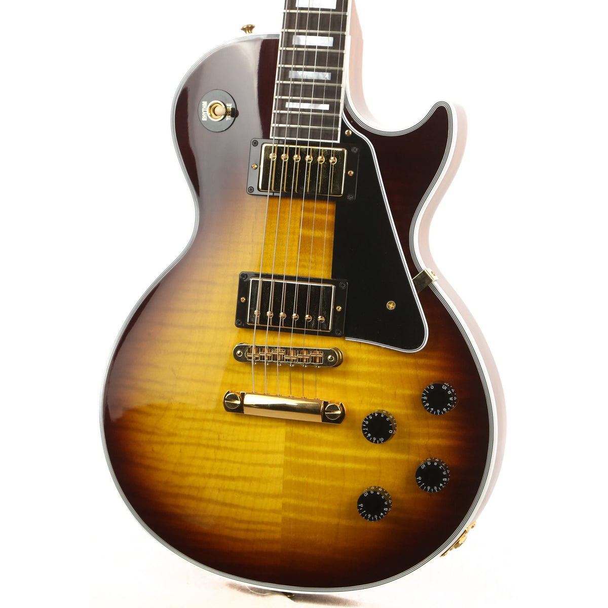 Gibson Custom Shop Les Paul Custom VOS Tobacco Burst Made 2 Measure — 6