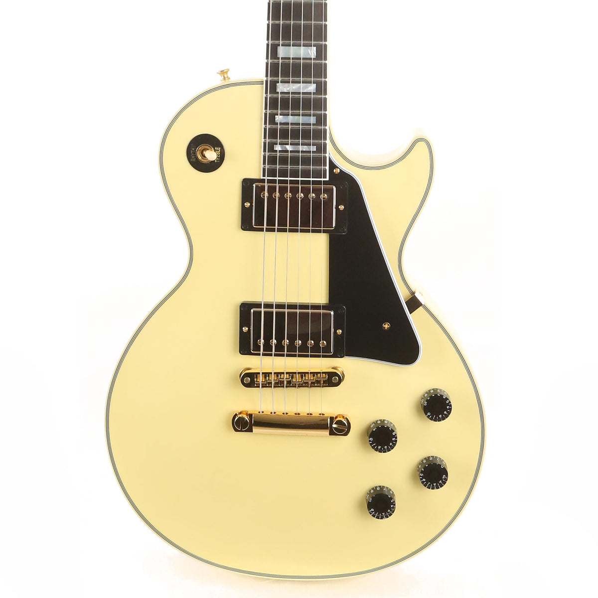 Gibson Custom Shop Les Paul Custom Aspen White Made 2 Measure — 1