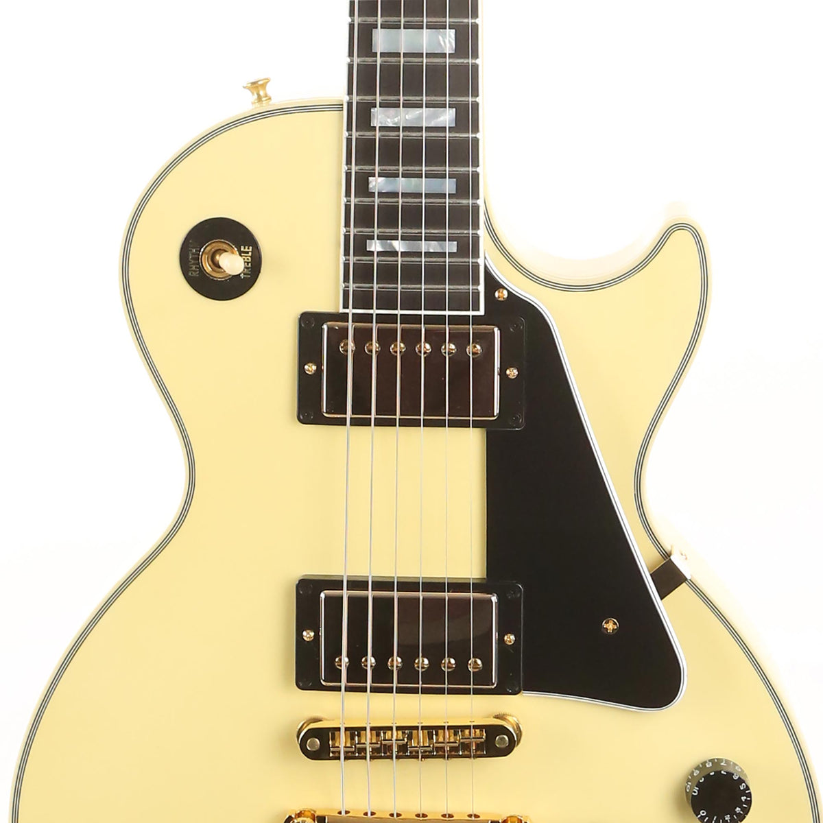 Gibson Custom Shop Les Paul Custom Aspen White Made 2 Measure — 6