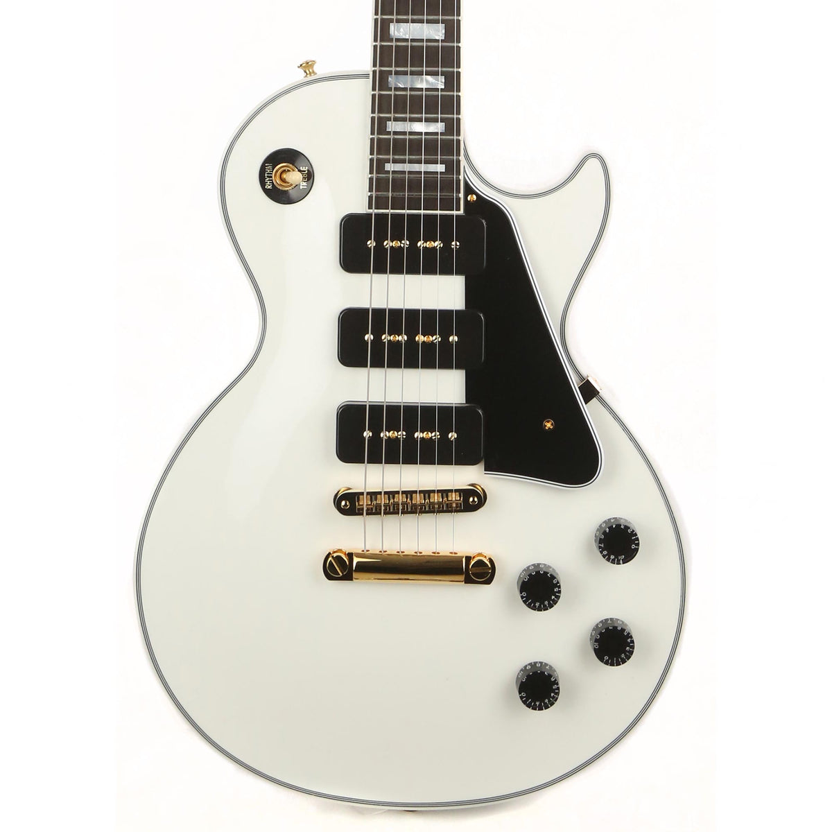Gibson Custom Shop Les Paul Custom Alpine White Gloss Made 2 Measure — 1