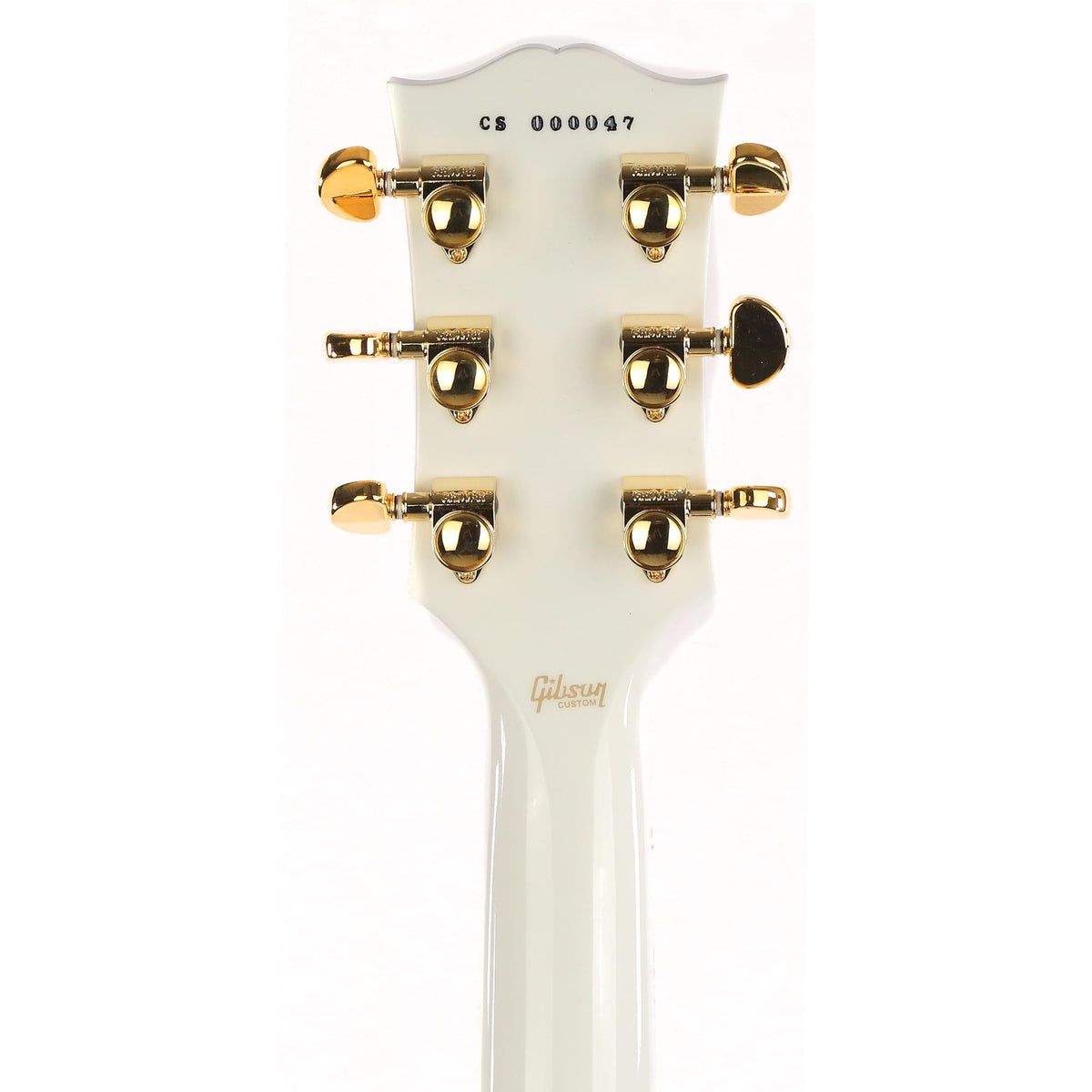 Gibson Custom Shop Les Paul Custom Alpine White Gloss Made 2 Measure — 5