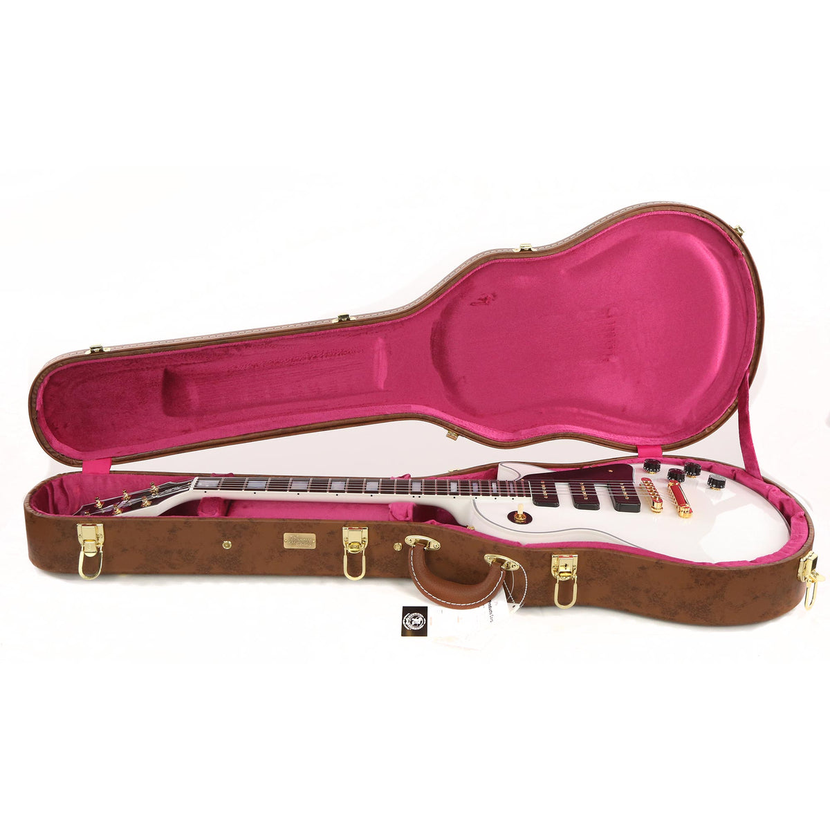 Gibson Custom Shop Les Paul Custom Alpine White Gloss Made 2 Measure — 7