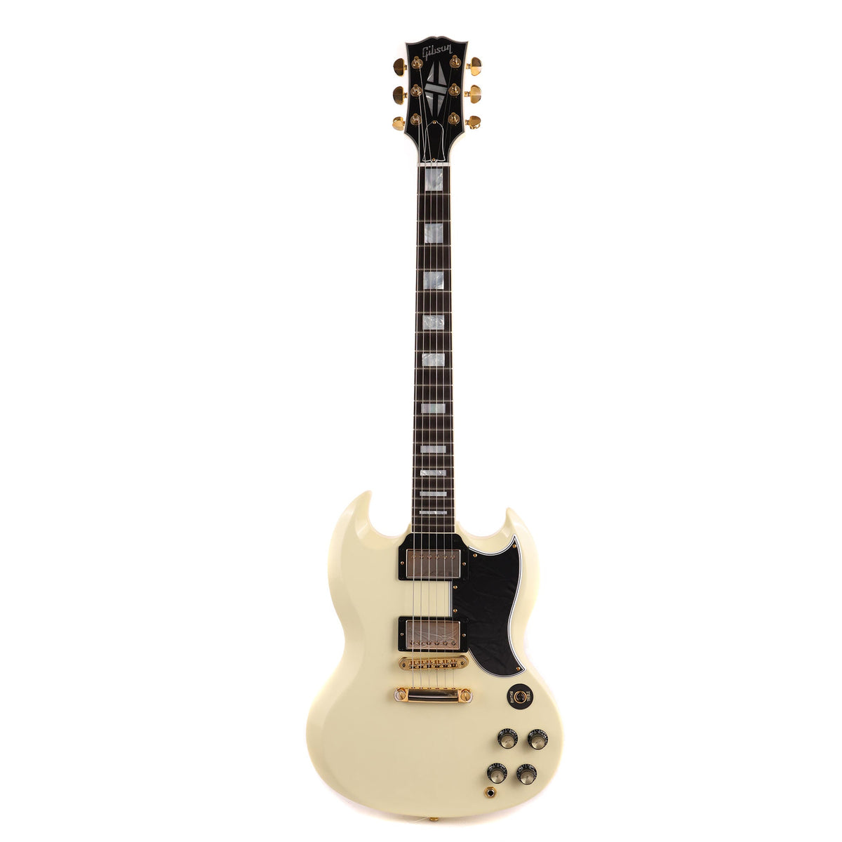 Gibson Custom Shop SG Custom Gold Hardware VOS Classic White — 2