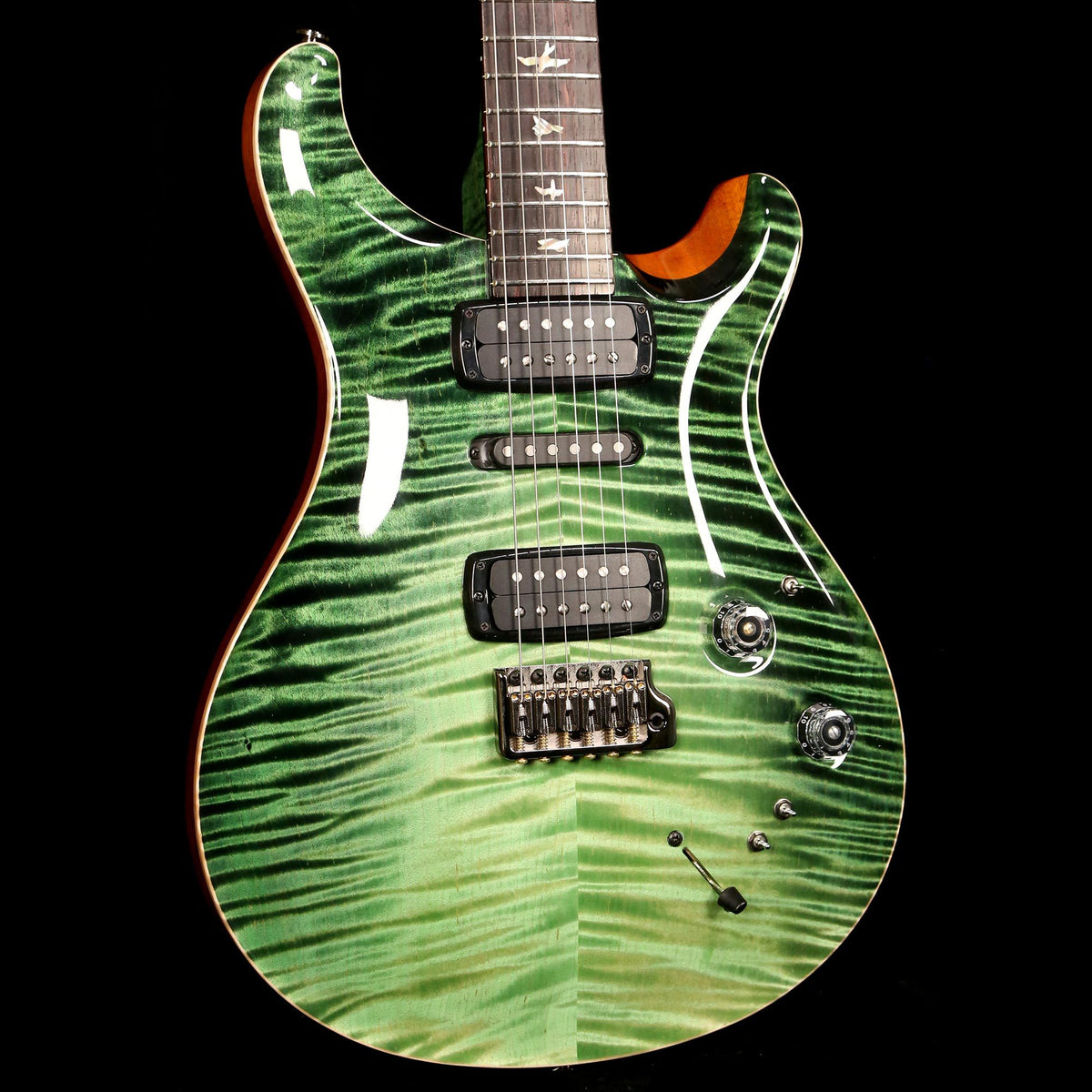 PRS Modern Eagle V Limited Edition Sage Green Dragons Breath — 6