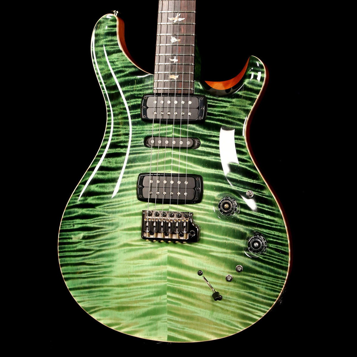 PRS Modern Eagle V Limited Edition Sage Green Dragons Breath — 7