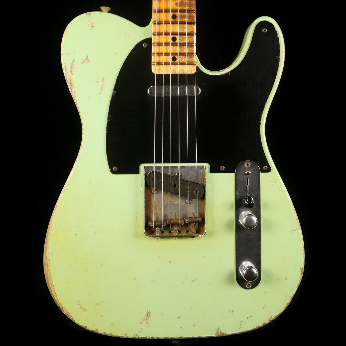 Fender Custom Shop 1952 Telecaster Super Relic Masterbuilt John Cruz Surf Green 2012 — 1