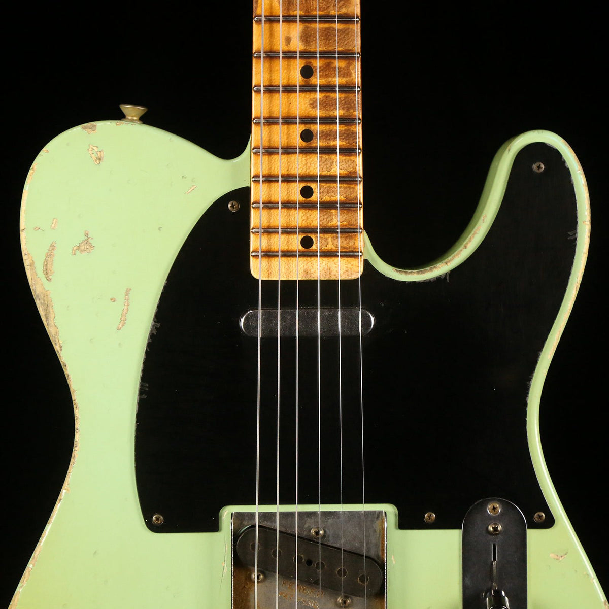 Fender Custom Shop 1952 Telecaster Super Relic Masterbuilt John Cruz Surf Green 2012 — 7