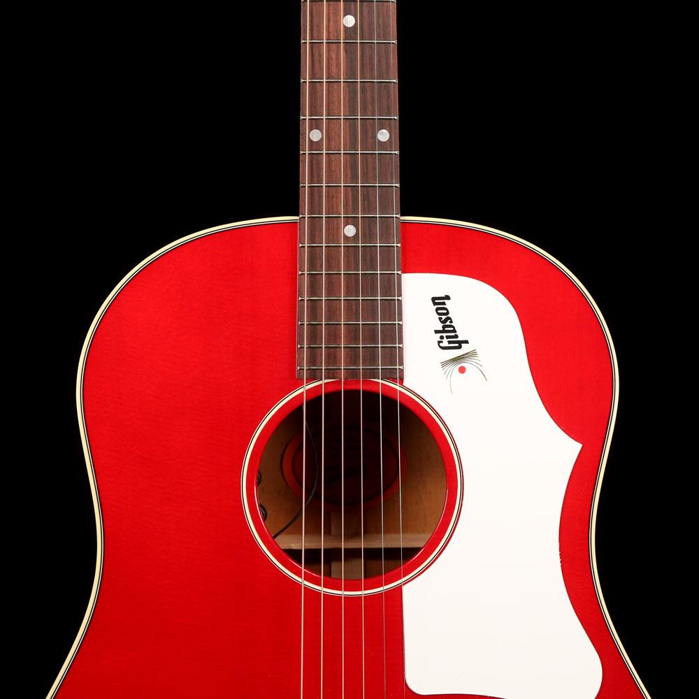Gibson J-45 Acoustic-Electric Made 2 Measure Cherry — 6