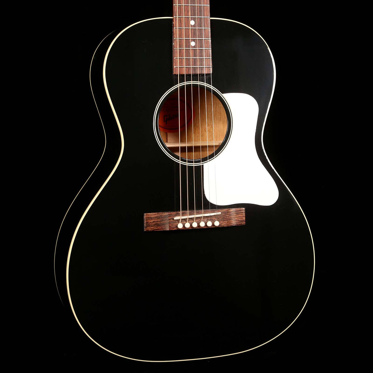 Gibson L-00 Acoustic-Electric Made 2 Measure Ebony — 6