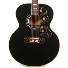 Gibson SJ-200 Acoustic-Electric Made 2 Measure Ebony Top Natural Back and Sides