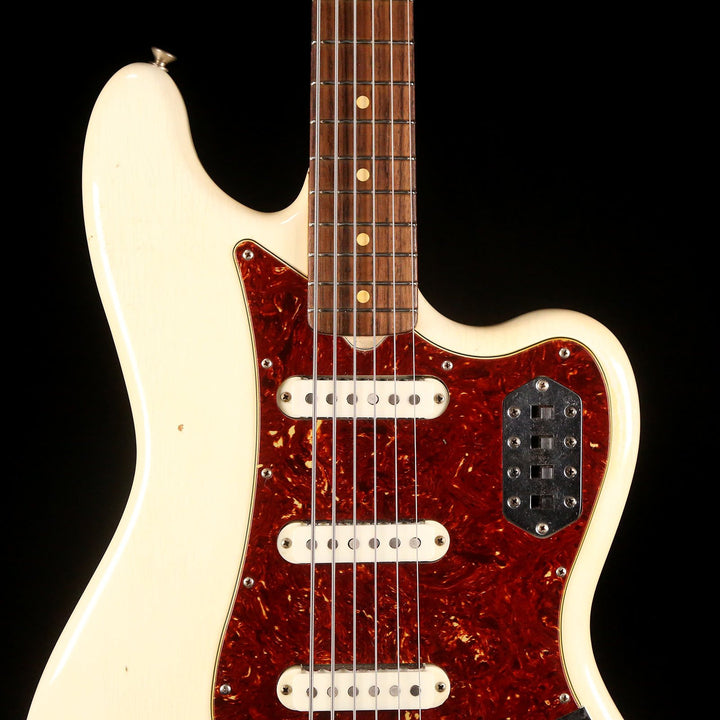 Fender Custom Shop  Bass VI Time Machine Series Aged Olympic White Journeyman Relic 2018