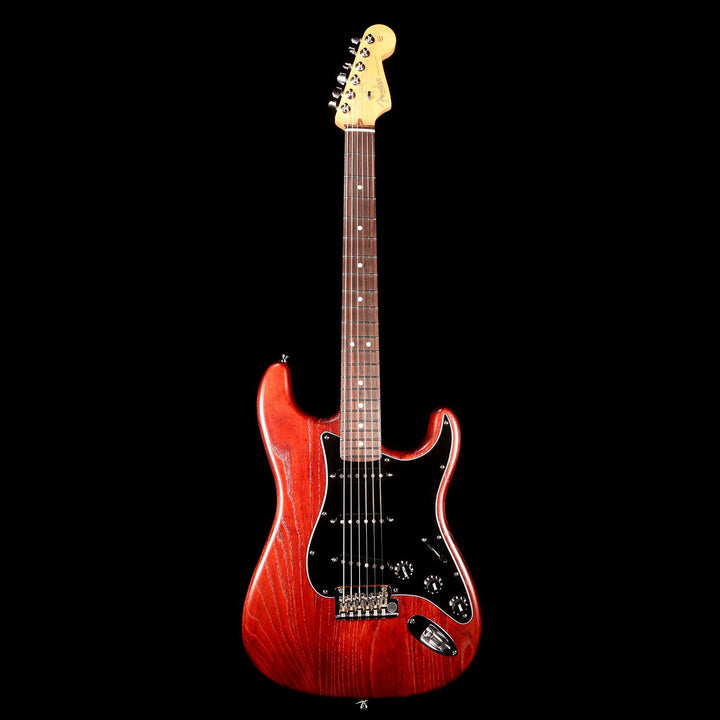 Fender American Standard Hand Stained Ash Stratocaster Wine Red 2012