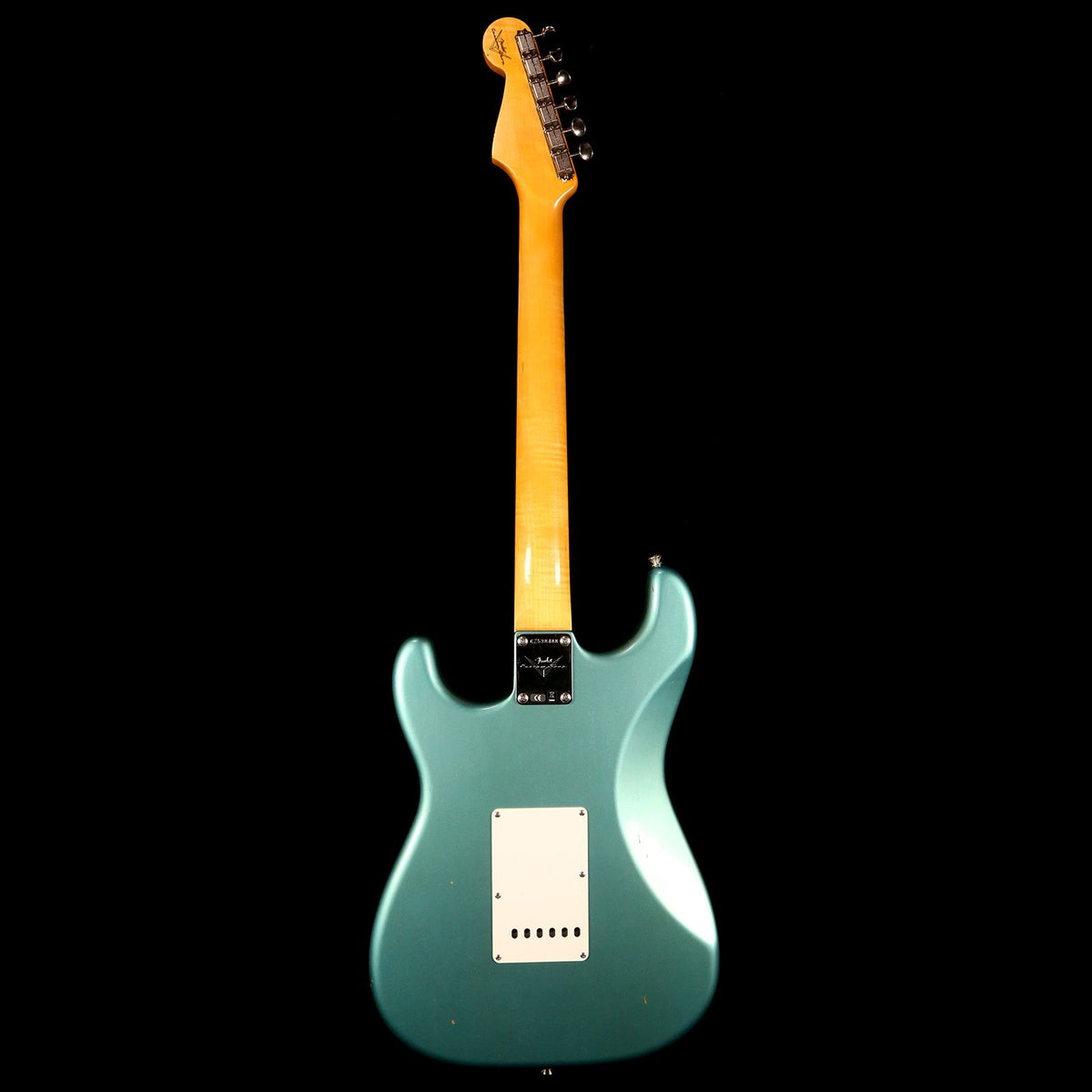 Fender Custom Shop '65 Stratocaster 2019 Teal Green Metallic — 3