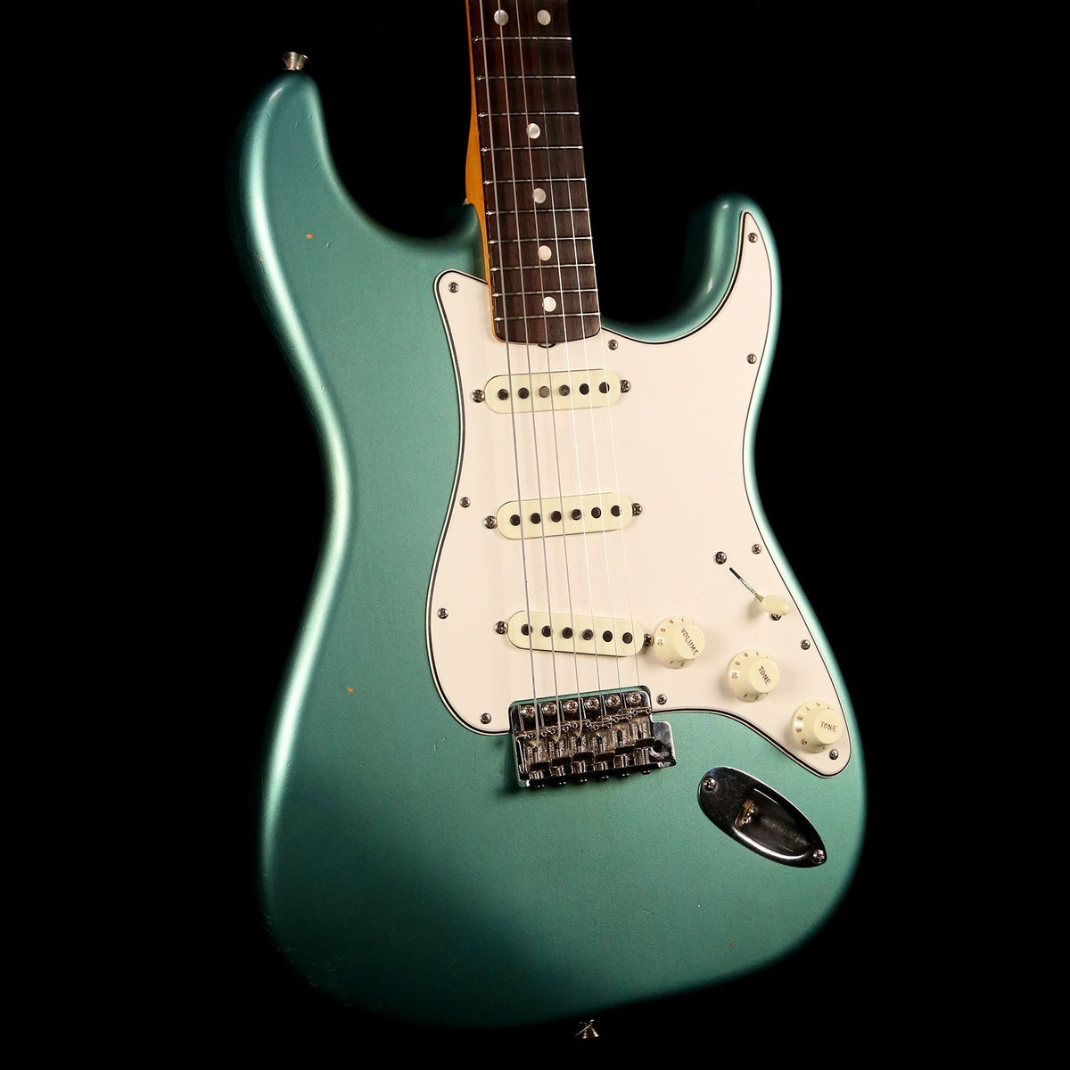 Fender Custom Shop '65 Stratocaster 2019 Teal Green Metallic — 6