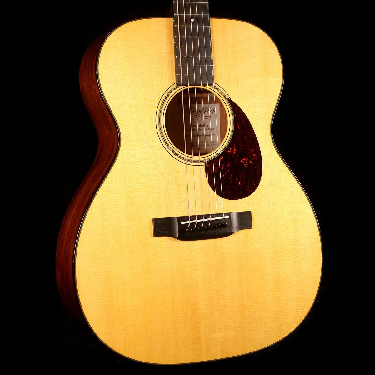 Martin Custom Shop Factory Exclusive Style 18 000 Sinker Mahogany Natural — 6