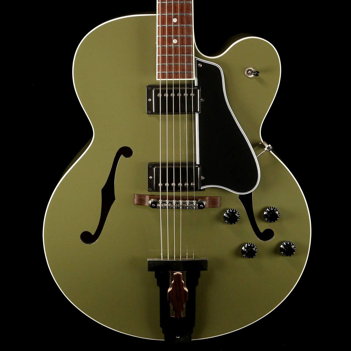 Gibson Custom Shop L-5 Studio Limited Edition Army Green 2017 — 1