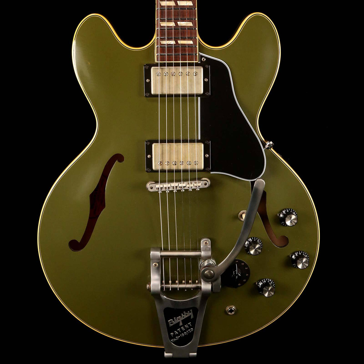 Gibson 1964 ES-345TD Reissue Olive Drab Green 2018 — 1