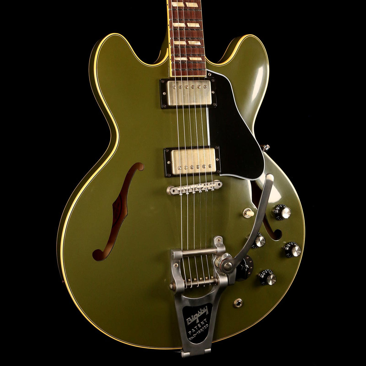 Gibson 1964 ES-345TD Reissue Olive Drab Green 2018 — 6