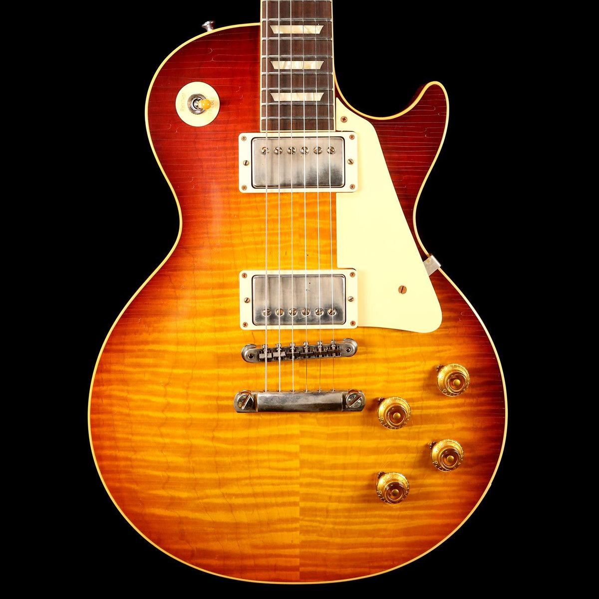 Gibson Custom Shop 60th Anniversary 1959 Les Paul Standard Lightly Aged Orange Sunset Fade — 1