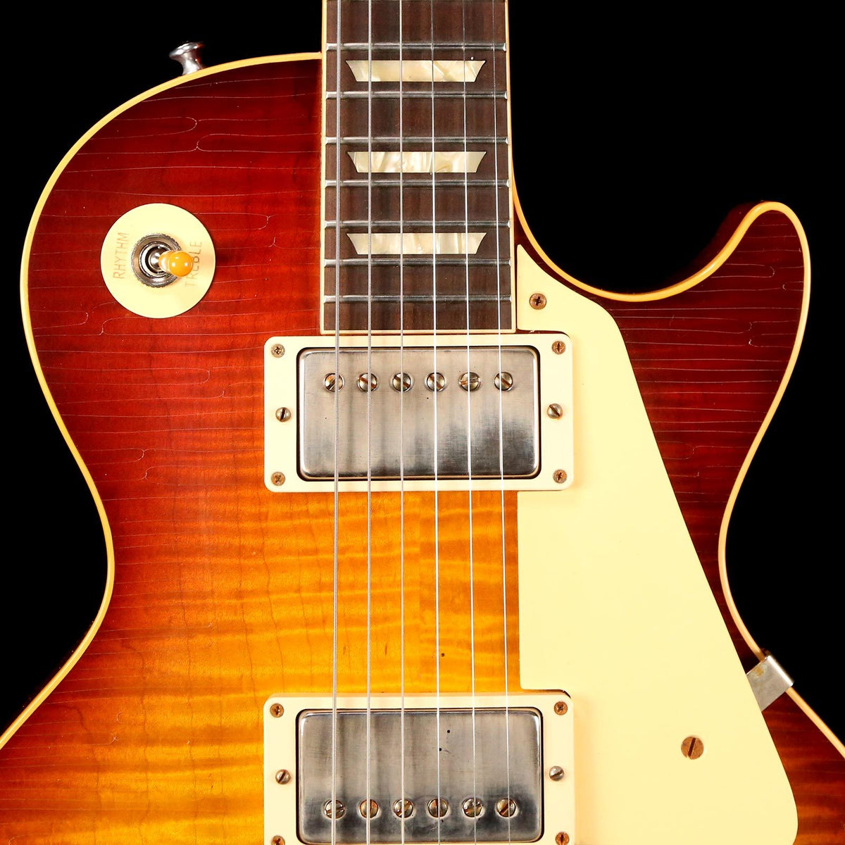 Gibson Custom Shop 60th Anniversary 1959 Les Paul Standard Lightly Aged Orange Sunset Fade — 6