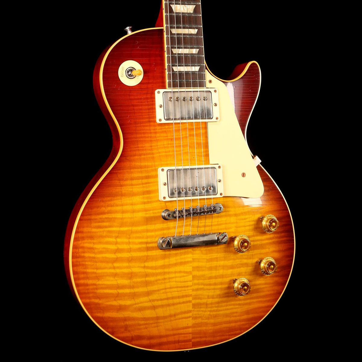 Gibson Custom Shop 60th Anniversary 1959 Les Paul Standard Lightly Aged Orange Sunset Fade — 8