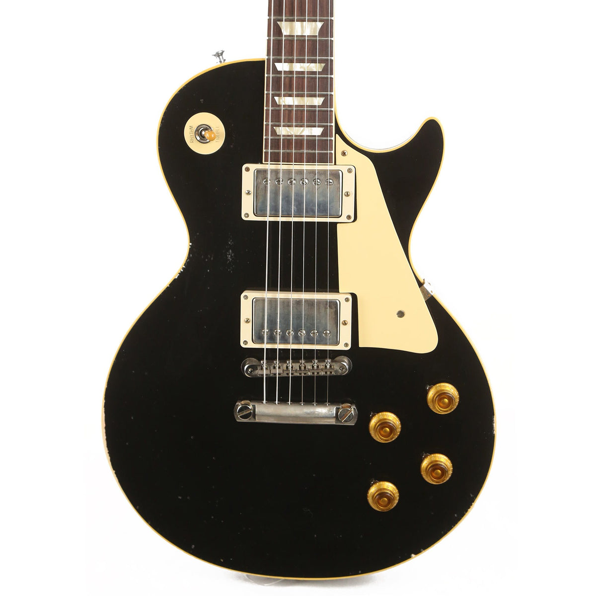 Gibson Custom Shop 1957 Les Paul Standard Murphy Lab Lightly Aged Ebony — 1