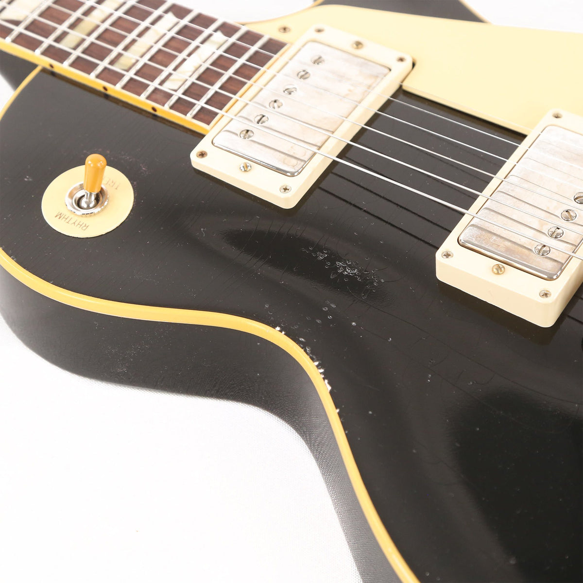 Gibson Custom Shop 1957 Les Paul Standard Murphy Lab Lightly Aged Ebony — 7