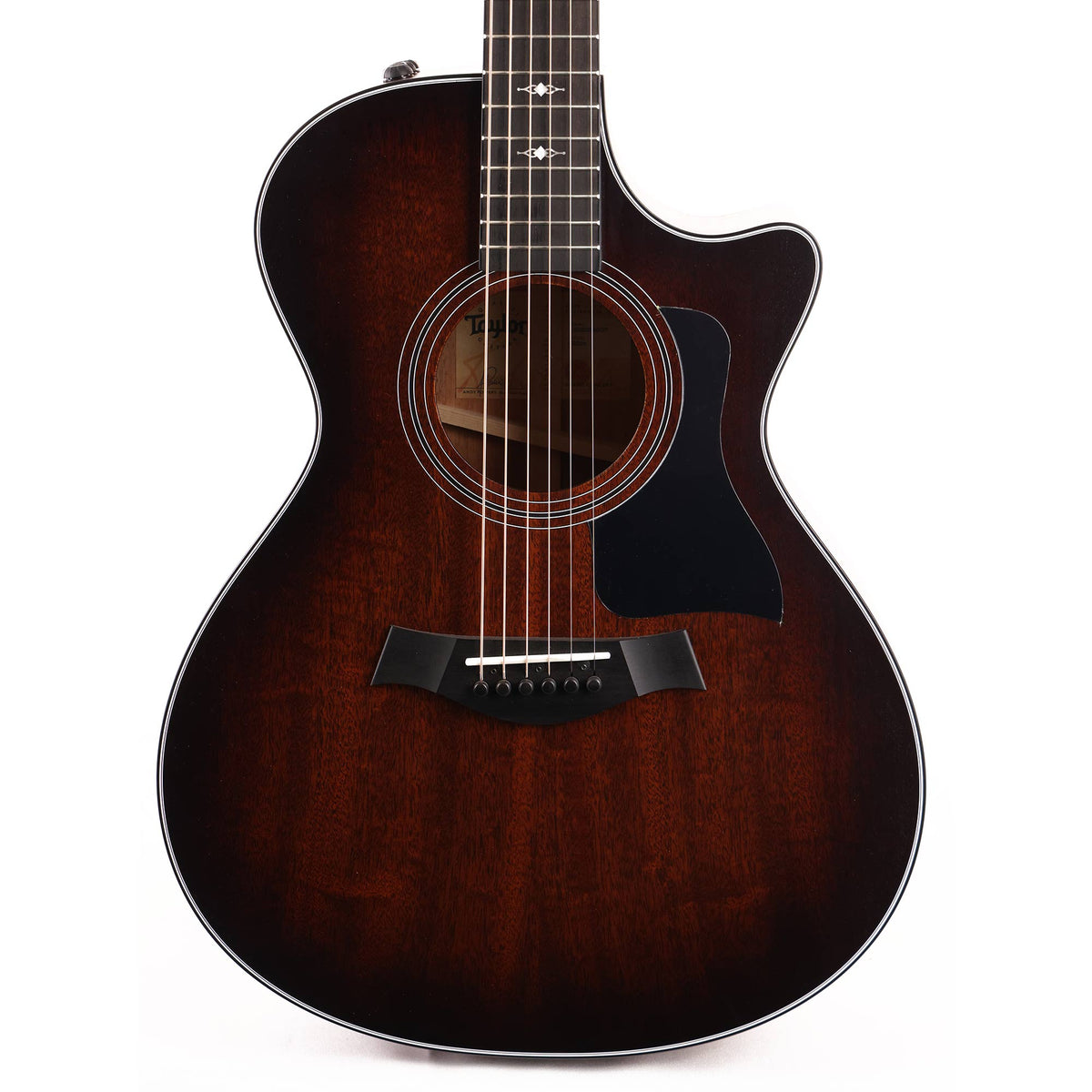 Taylor 322ce Mahogany Top Grand Concert Shaded Edgeburst — 1