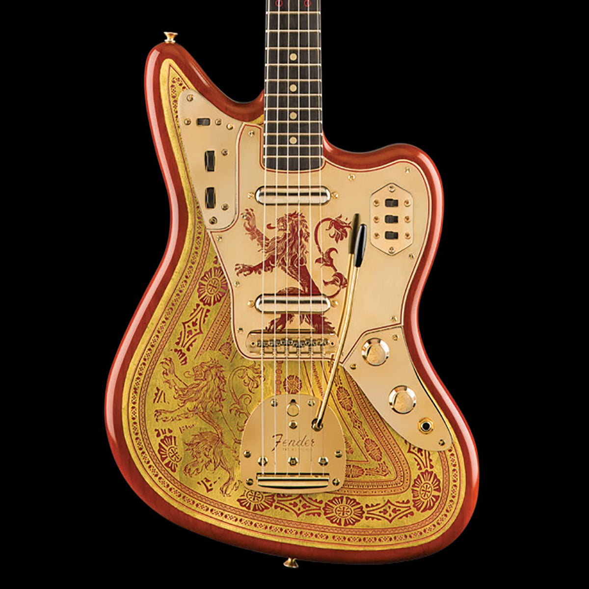 Fender Custom Shop Game of Thrones House Lannister Jaguar Masterbuilt Ron Thorn — 1