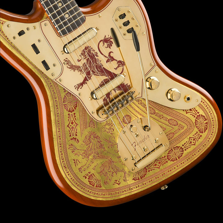 Fender Custom Shop Game of Thrones House Lannister Jaguar Masterbuilt Ron Thorn