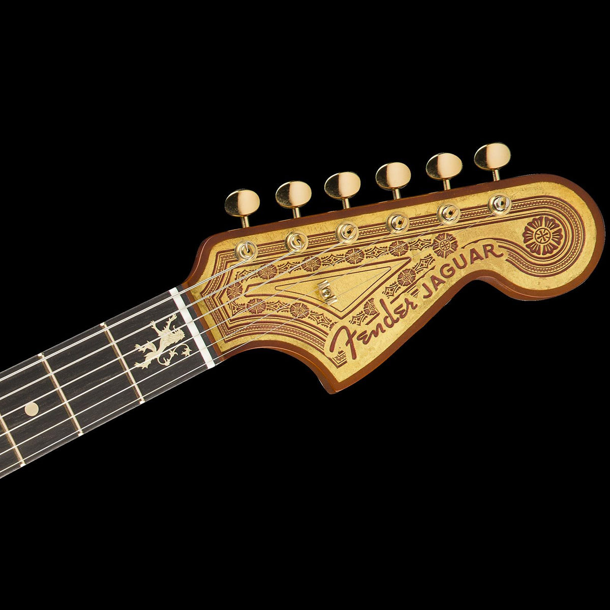 Fender Custom Shop Game of Thrones House Lannister Jaguar Masterbuilt Ron Thorn — 5