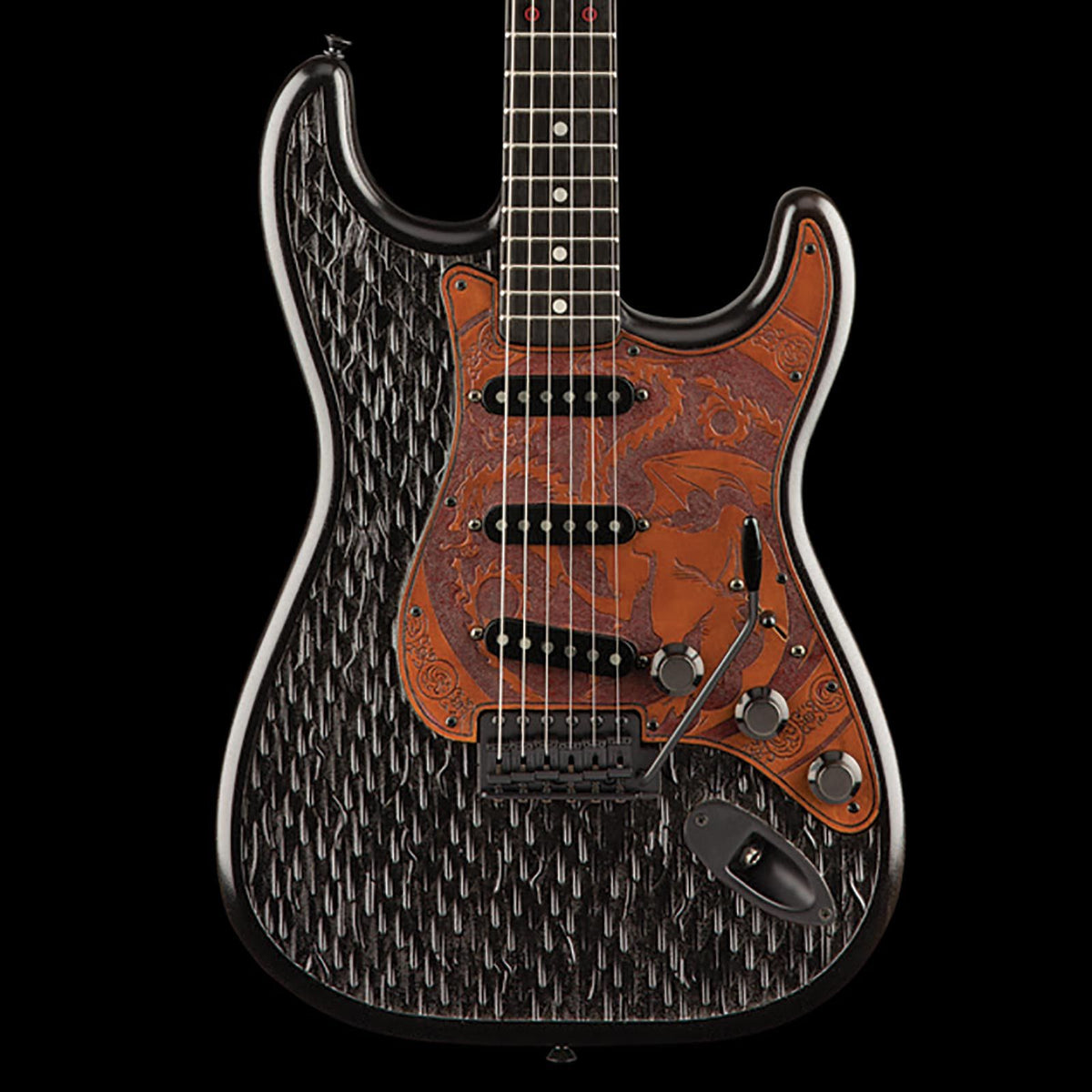 Fender Custom Shop Game of Thrones House Targaryen Stratocaster Masterbuilt Ron Thorn — 1