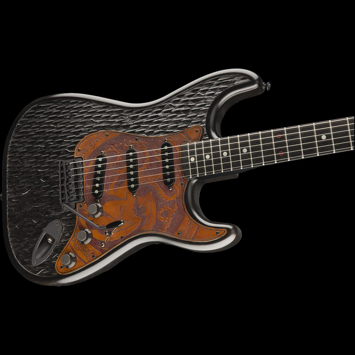 Fender Custom Shop Game of Thrones House Targaryen Stratocaster Masterbuilt Ron Thorn — 4