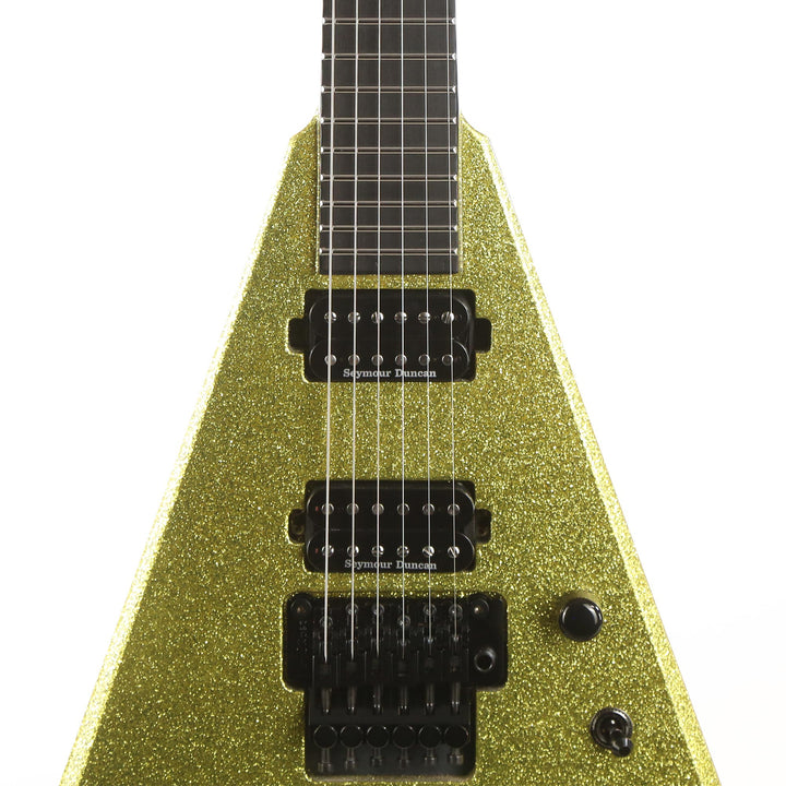 Jackson Custom Shop King V Chartreuse Sparkle