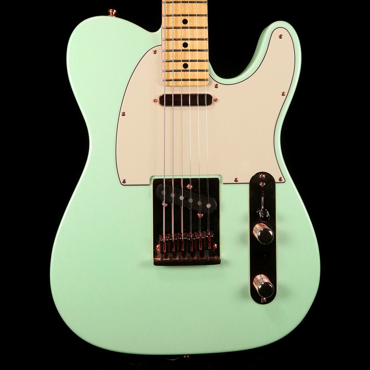 Fender Custom Shop Custom Deluxe Telecaster NOS Surf Green Pearl 2015 — 1