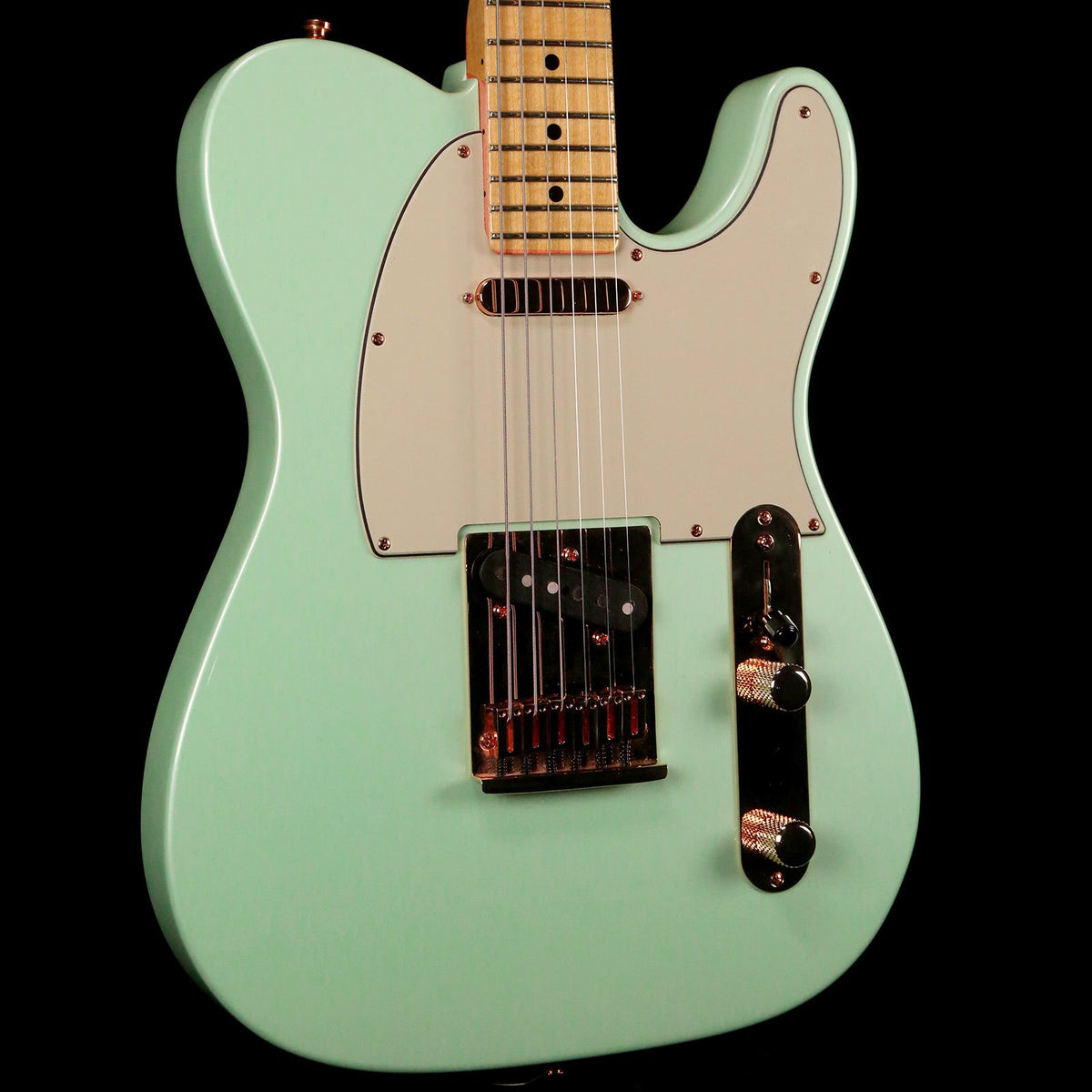 Fender Custom Shop Custom Deluxe Telecaster NOS Surf Green Pearl 2015 — 6