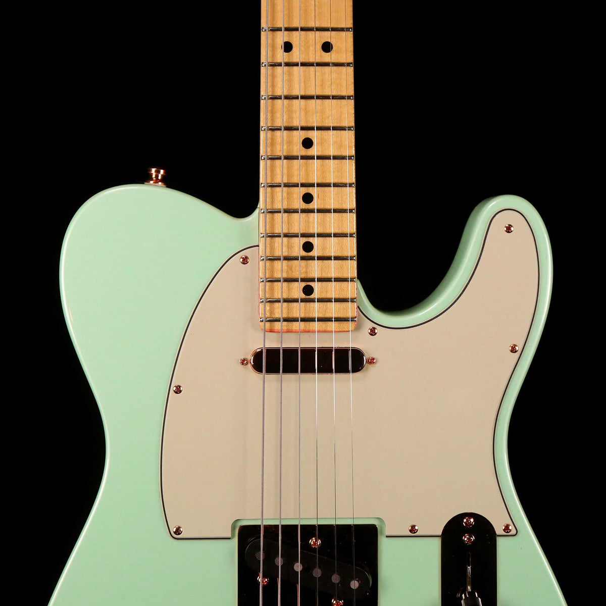 Fender Custom Shop Custom Deluxe Telecaster NOS Surf Green Pearl 2015 — 7