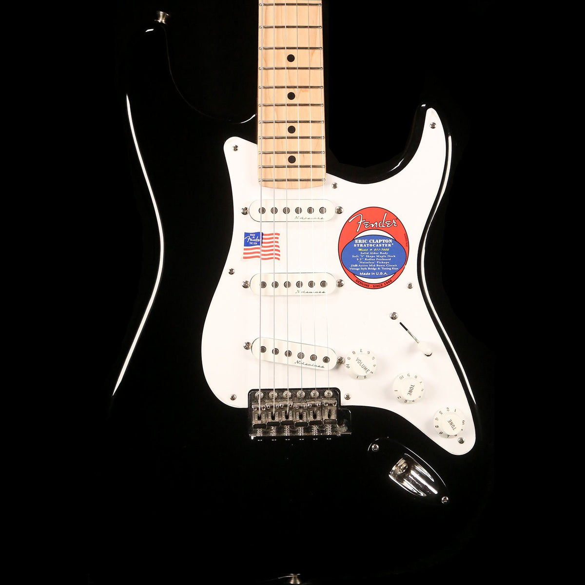 Fender Eric Clapton Stratocaster Black 2016 — 1