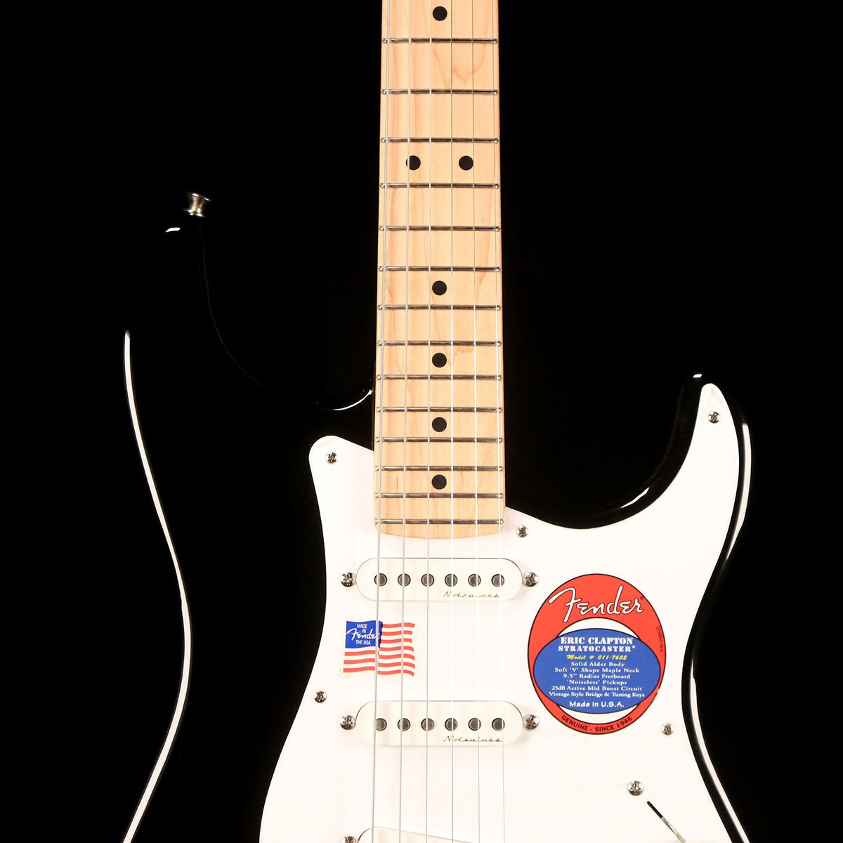 Fender Eric Clapton Stratocaster Black 2016 — 6