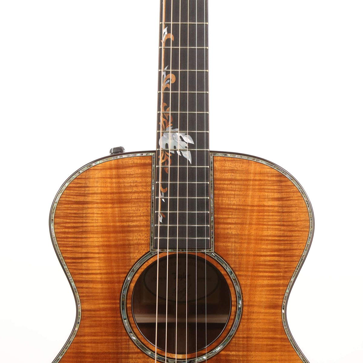 Taylor Custom Shop Grand Concert 12-Fret Hawaiian Koa Acoustic-Electric Natural — 6